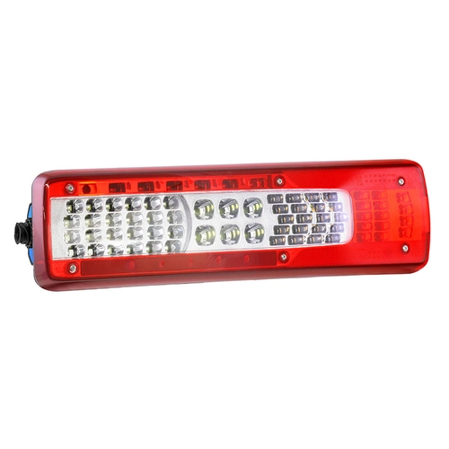 LANTERNA TRASEIRA SEM VIGIA COM SIRENE DE RÉ DE LED PARA CONECTOR DE 7 VIAS DO VOLVO LADO DIREITO - LANT259-D-DIP