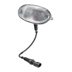 LANTERNA CRISTAL DO TAPA-SOL DE LÂMPADA COM SOQUETE E CHICOTE DO IVECO LADO DIREITO - LANT47A-D-DIP