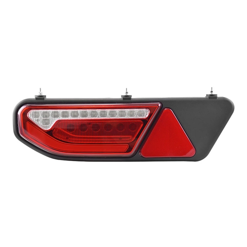 LANTERNA TRASEIRA COMPLETA DE LED COM CONECTOR DE 5 VIAS DA RODOTÉCNICA E RODOLINEA DO LADO ESQUERDO - LANT109-E-DIP