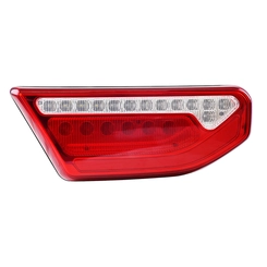 LANTERNA TRASEIRA MULTIFUNÇÃO DE LED DA RODOLINEA E RODOTÉCNICA COM DIRECIONAL E CONECTOR DE 5 VIAS DO LADO DIREITO - LANT122-D-DIP