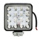 FAROL AUXILIAR SLIM DE 4X3" UNIVERSAL COM 16 LEDS E FIO DE 2 VIAS QUADRADO - FARO53-DIP