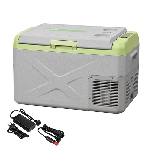 GELADEIRA PORTÁTIL COM BLUETOOTH DE 30 LITROS BIVOLT COM FONTE CONVERSORA DE TENSÃO 100 E 240V - GELA16B-DIP