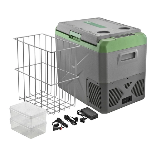 GELADEIRA PORTÁTIL COM BLUETOOTH DE 40 LITROS BIVOLT COM FONTE CONVERSORA DE TENSÃO 100 E 240V - GELA23C-DIP