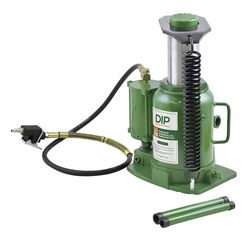 MACACO HIDRÁULICO PNEUMÁTICO DE 32 TONELADAS COM REGULAGEM DE ALTURA COM MODELO DE GARRAFA - MACA26-DIP