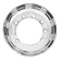 RODA DE ALUMÍNIO SEM CÂMARA A DISCO 8.25X22.5 DE VENTILAÇÃO SPEEDLINE PARA PNEU 275 E 295 COM BICO INTERNO E EXTERNO POLIDA BORDA LARGA - RODA10-AL-DI