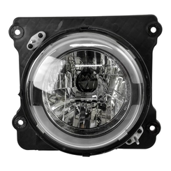 FAROL PRINCIPAL DE LÂMPADA COM DRL DO VOLKSWAGEN LADO DIREITO - FARO148-D-DIP