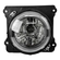 FAROL PRINCIPAL DE LÂMPADA COM DRL DO VOLKSWAGEN LADO DIREITO - FARO148-D-DIP