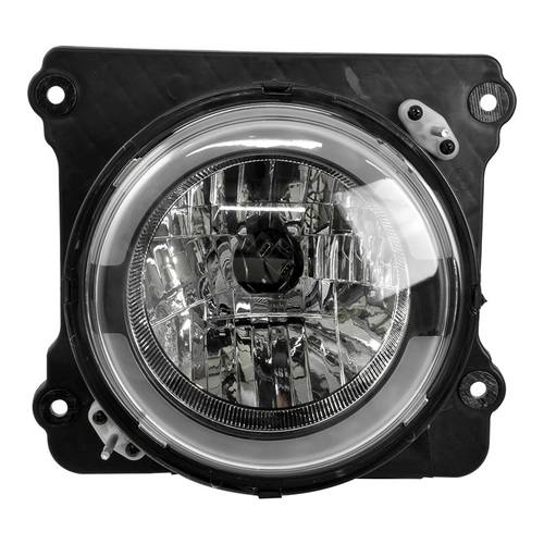FAROL PRINCIPAL DE LÂMPADA COM DRL DO VOLKSWAGEN LADO ESQUERDO - FARO148-E-DIP