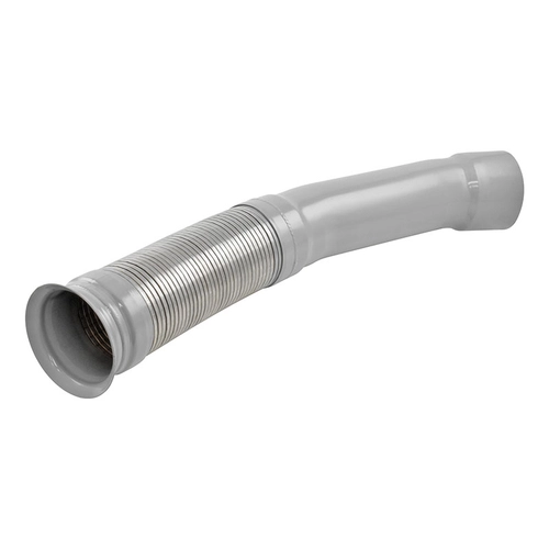 TUBO FLEXÍVEL E RÍGIDO DA SAÍDA DO ESCAPAMENTO COM 4.1/2" DO MERCEDES BENZ - TUBO98