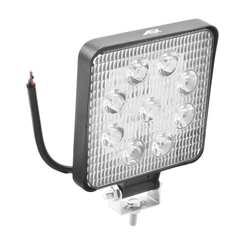 FAROL AUXILIAR WORKLIGHT UNIVERSAL COM 09 LEDS E FIO DE 2 VIAS QUADRADO - FARO138-I