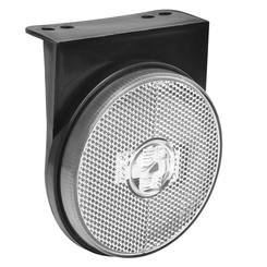 LANTERNA LATERAL CRISTAL FLEXÍVEL DE LED COM SUPORTE E FIO DE 2 VIAS ORIGINAL - LANT08G-CR-LED