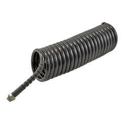 FLEXÍVEL PRETO DE LIGAÇÃO CAVALO/CARRETA DO SISTEMA DE AR DO VOLVO COM TRAMA DE 6500MM E M16 - FLEX19-PR