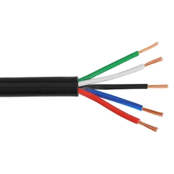 CABO PP ELÉTRICO 5 FIOS DE 1,00MM DE ROLO COM 25 METROS - CABO72