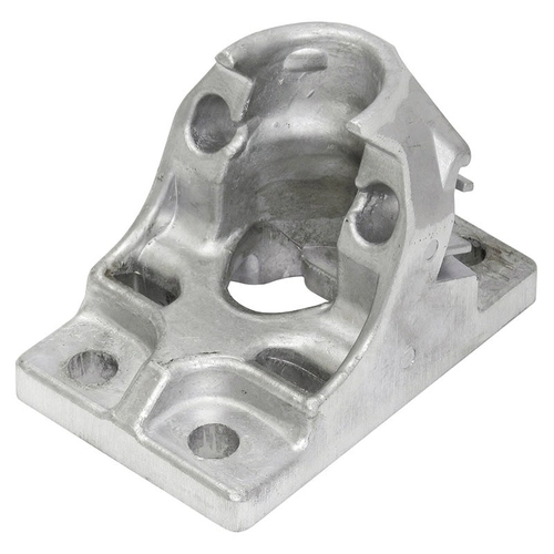 BASE INFERIOR DE FIXAÇÃO DO TUBO DO SUPORTE DO PARA-LAMA DO VOLVO - BASE01A