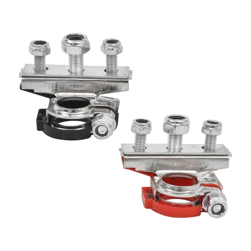 KIT DO TERMINAL DO CABO DE BATERIA POSITIVO E NEGATIVO DE 3 VIAS DE 2 PEÇAS - KITS111