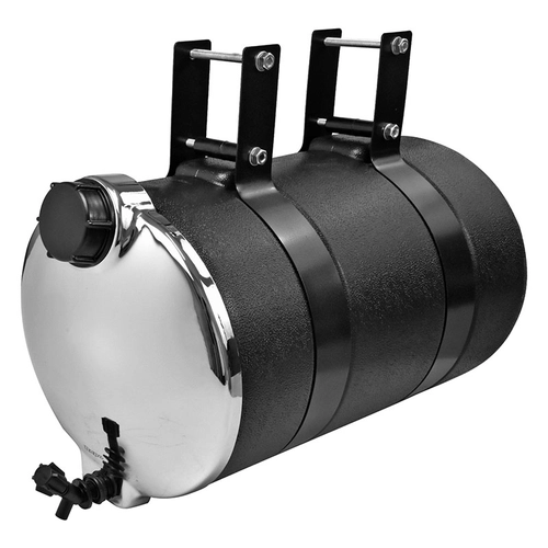 COROTE PRETO COMPLETO DE 26 LITROS COM TAMPA CROMADA - CORO01S