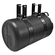 COROTE PRETO COMPLETO DE 26 LITROS COM TAMPA CROMADA - CORO01S