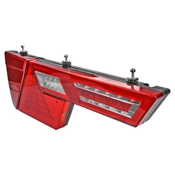LANTERNA MODULUS TRASEIRA COMPLETA COM DIRECIONAL SEQUENCIAL LED BIVOLT DE UM CONECTOR DE 5 VIAS E TRÊS DE 2 VIAS DO LADO DIREITO - LANT206-D