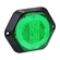 LANTERNA LATERAL VERDE UNIVERSAL DE LED BIVOLT COM GUIA DE LUZ PARA CONECTOR DE 2 VIAS - LANT245-VD-LED
