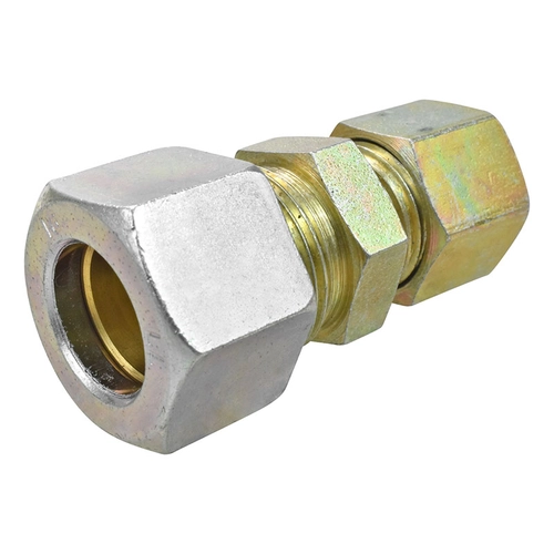 UNIÃO DE COMPRESSÃO REDUTORA RETA COM ANILHA E SEM INSERT DE METAL COM 16MM X 12MM - CONE115