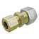 UNIÃO DE COMPRESSÃO REDUTORA RETA COM ANILHA E SEM INSERT DE METAL COM 16MM X 12MM - CONE115