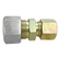 UNIÃO DE COMPRESSÃO REDUTORA RETA COM ANILHA E SEM INSERT DE METAL COM 16MM X 12MM - CONE115