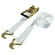 CONJUNTO DE AMARRAÇÃO DE 3 TONELADAS COM CINTA DE 8,70M X 50MM E CATRACA DE 0,50M X 50MM COM GANCHO J BRANCA - CONJ03F-BR-I