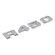 EMBLEMA DE POTÊNCIA R450 CROMADO DA GRADE FRONTAL DO SCANIA - EMBL53-CR