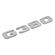 EMBLEMA DE POTÊNCIA G380 DA GRADE FRONTAL DO SCANIA CINZA - EMBL57-CZ
