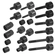 KIT ANTIFURTO DE 16 PEÇAS COM 2 CHAVES DE APERTO DO MAN - KITS97