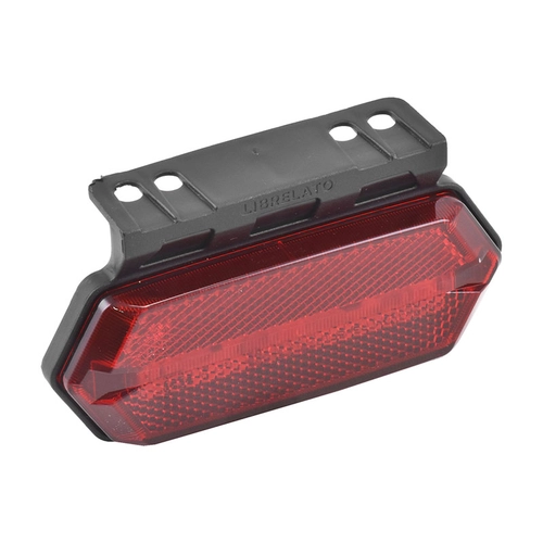 LANTERNA LATERAL VERMELHA DAS CARRETAS LIBRELATO DE LED BIVOLT COM SUPORTE PARA CONECTOR DE 2 VIAS ORIGINAL - LANT238-VM-LED