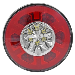 LANTERNA MODULAR TRASEIRA APOLO DE LED BIVOLT COM LUZ DE RÉ E FIO DE 4 VIAS UNIVERSAL - LANT265