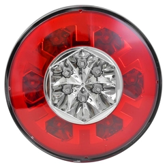 LANTERNA MODULAR TRASEIRA APOLO DE LED BIVOLT COM LUZ DE DIREÇÃO LUZ DE SETA E FIO DE 4 VIAS UNIVERSAL - LANT266