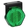 LANTERNA LATERAL VERDE UNIVERSAL COM GUIA DE LUZ SUPORTE DE LED BIVOLT PARA CONECTOR DE 2 VIAS - LANT187-VD-LED