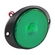 LANTERNA VERDE DO PEITO DAS CARRETAS DE LED COM SUPORTE E FIO DE 2 VIAS - LANT84-VD-LED