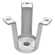 FLANGE DE RODOAR PARA TRAÇÃO MODELO TRIPÉ COM 03 FUROS E FORMATO EM "U" DO VOLVO - RODO58B