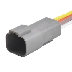 CONECTOR ELÉTRICO FIXO DE 4 VIAS PARA FARÓIS AUXILIARES DE NEBLINA DO SCANIA - CONE154