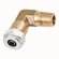 CONEXÃO COTOVELO MACHO E INSTANTÂNEA DE METAL DE 08MM X 1/4 NPT (004 UN.) - CONE124