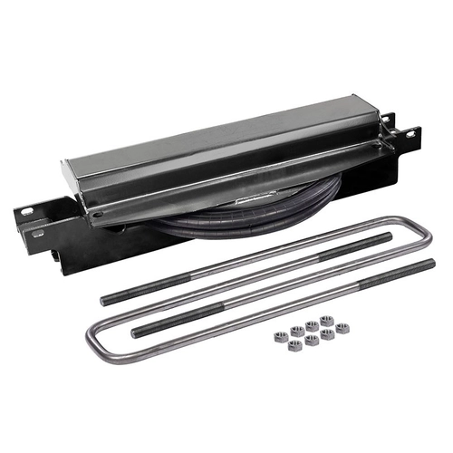 SUSPENSOR DE 890MM BOLSA GRANDE DE ENCAIXE 7.14 COM GRAMPO TIPO "D" DE 750MM PARA CHASSIS DE ATÉ 1020MM - SUSP16-SK