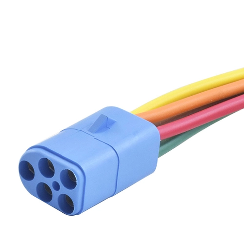 CONECTOR ELÉTRICO DE 5 VIAS PARA FARÓIS AUXILIARES DE TETO DO SCANIA - CONE152