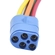 CONECTOR ELÉTRICO DE 5 VIAS PARA FARÓIS AUXILIARES DE TETO DO SCANIA - CONE152