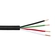 CABO PP ELÉTRICO 4 FIOS DE 1,00MM DE ROLO COM 25 METROS - CABO17
