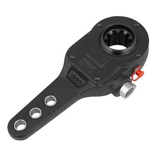 CATRACA DE FREIO MANUAL DAS CARRETAS COM 10 ESTRIAS 3 FUROS E CHAVE DE 14MM COM TRAVA PARA AMBOS OS LADOS - ALAV33B-I