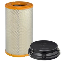 FILTRO DE AR DO MOTOR DO DAF COM TAMPA - E1084L-I