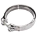 ABRAÇADEIRA DE INOX DO TUBO FLEXÍVEL DO ESCAPAMENTO DO MERCEDES BENZ DE 4.1/2" - ABRA73
