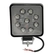 PAR DE FAROL AUXILIAR UNIVERSAL WORKLIGHT COM 09 LEDS E FIO DE 2 VIAS QUADRADO - FARO138A-I