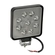 PAR DE FAROL AUXILIAR UNIVERSAL WORKLIGHT COM 09 LEDS E FIO DE 2 VIAS QUADRADO - FARO138A-I