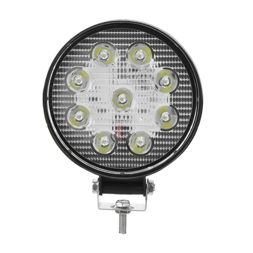 FAROL AUXILIAR WORKLIGHT UNIVERSAL COM 9 LEDS REDONDO - FARO140-I