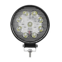 FAROL AUXILIAR WORKLIGHT UNIVERSAL COM 9 LEDS REDONDO - FARO140-I