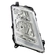 FAROL PRINCIPAL DE LÂMPADA COM DRL E CONECTOR DE 7 VIAS DO VOLVO LADO DIREITO - FARO51B-D-I